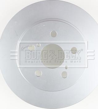 Borg & Beck BBD4376 - Stabdžių diskas autoreka.lt
