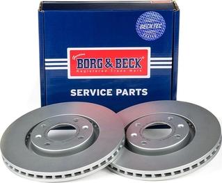 Borg & Beck BBD4246 - Stabdžių diskas autoreka.lt