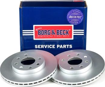 Borg & Beck BBD4252 - Stabdžių diskas autoreka.lt