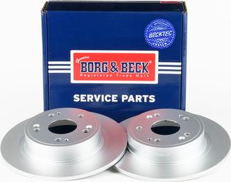 Borg & Beck BBD4743 - Stabdžių diskas autoreka.lt