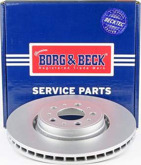 Borg & Beck BBD5955S - Stabdžių diskas autoreka.lt