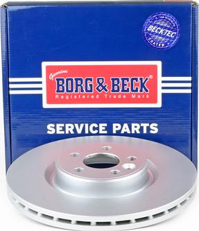 Borg & Beck BBD5960S - Stabdžių diskas autoreka.lt