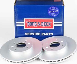 Borg & Beck BBD5549 - Stabdžių diskas autoreka.lt