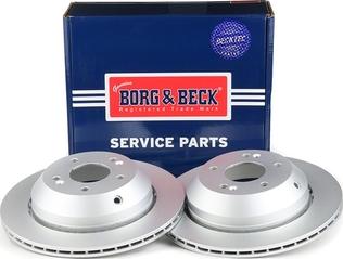Borg & Beck BBD5545 - Stabdžių diskas autoreka.lt