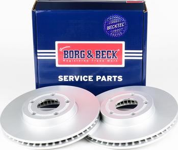 Borg & Beck BBD5550 - Stabdžių diskas autoreka.lt
