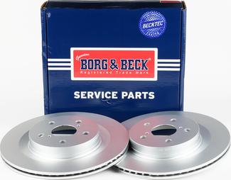 Borg & Beck BBD5612 - Stabdžių diskas autoreka.lt