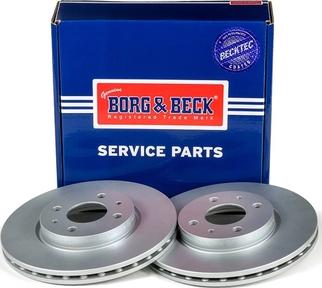 Borg & Beck BBD5086 - Stabdžių diskas autoreka.lt
