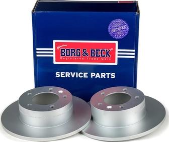 Borg & Beck BBD5164 - Stabdžių diskas autoreka.lt