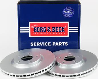 Borg & Beck BBD5162 - Stabdžių diskas autoreka.lt