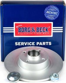 Borg & Beck BBD5897S - Stabdžių diskas autoreka.lt