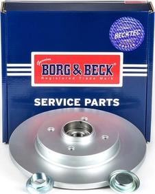 Borg & Beck BBD5842S - Stabdžių diskas autoreka.lt