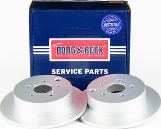 Borg & Beck BBD5345 - Stabdžių diskas autoreka.lt