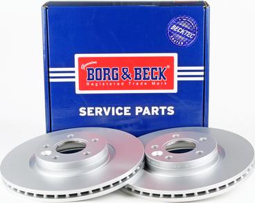 Borg & Beck BBD5305 - Stabdžių diskas autoreka.lt