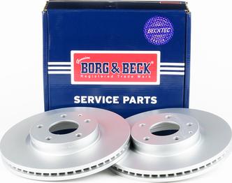 Borg & Beck BBD5302 - Stabdžių diskas autoreka.lt