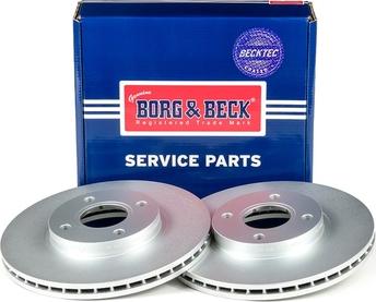 Borg & Beck BBD5316 - Stabdžių diskas autoreka.lt