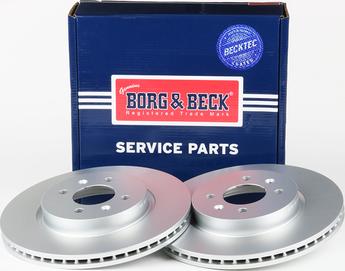 Borg & Beck BBD5243 - Stabdžių diskas autoreka.lt