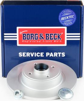 Borg & Beck BBD5721S - Stabdžių diskas autoreka.lt