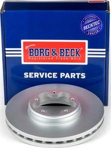 Borg & Beck BBD6066S - Stabdžių diskas autoreka.lt