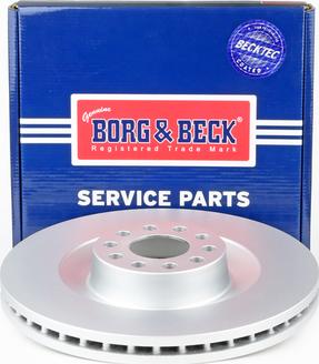 Borg & Beck BBD6009S - Stabdžių diskas autoreka.lt