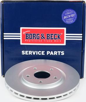 Borg & Beck BBD6084S - Stabdžių diskas autoreka.lt