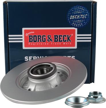 Borg & Beck BBD6194S - Stabdžių diskas autoreka.lt