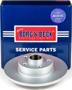 Borg & Beck BBD6117S - Stabdžių diskas autoreka.lt