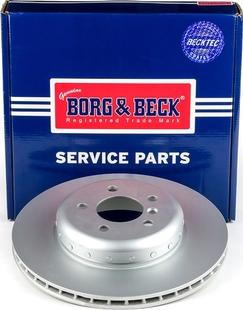 Borg & Beck BBD6176S - Stabdžių diskas autoreka.lt