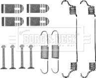Borg & Beck BBK6205 - Priedų komplektas, stovėjimo stabdžių trinkelės autoreka.lt