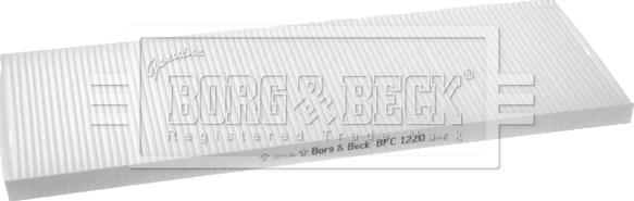 Borg & Beck BFC1220 - Filtras, salono oras autoreka.lt