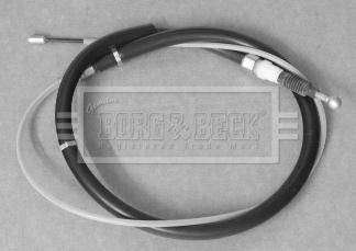 Borg & Beck BKB3209 - Trosas, stovėjimo stabdys autoreka.lt