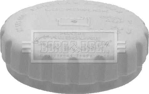 Borg & Beck BRC68 - Dangtelis, radiatorius autoreka.lt