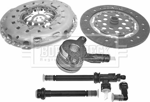 Borg & Beck HKT1323 - Sankabos komplektas autoreka.lt