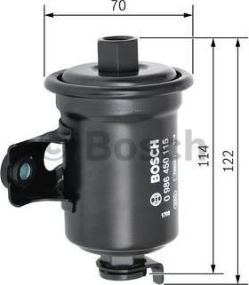 BOSCH 0 986 450 115 - Kuro filtras autoreka.lt