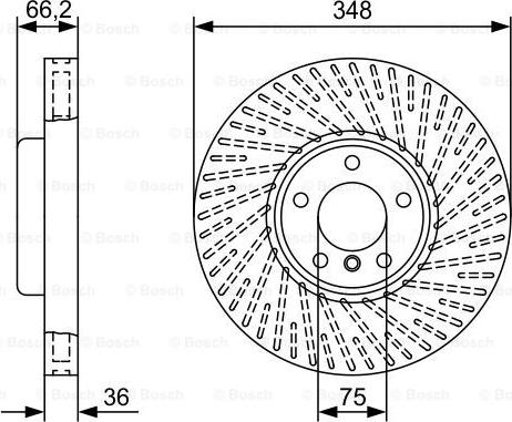 BOSCH 0 986 479 W20 - Stabdžių diskas autoreka.lt