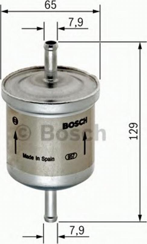 BOSCH 0450905974 - Kuro filtras autoreka.lt