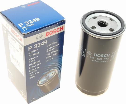 BOSCH 0 451 103 249 - Alyvos filtras autoreka.lt