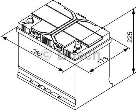 BOSCH 0 092 S40 260 - Starterio akumuliatorius autoreka.lt