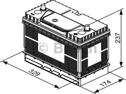 BOSCH 0 092 T30 520 - Starterio akumuliatorius autoreka.lt