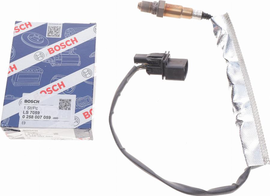 BOSCH 0 258 007 059 - Lambda jutiklis autoreka.lt