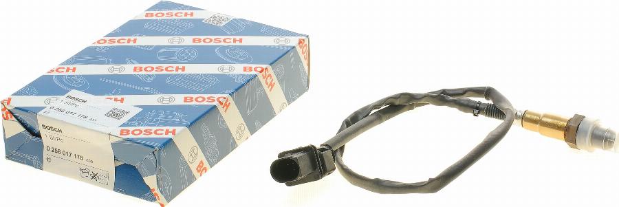 BOSCH 0 258 017 178 - Lambda jutiklis autoreka.lt