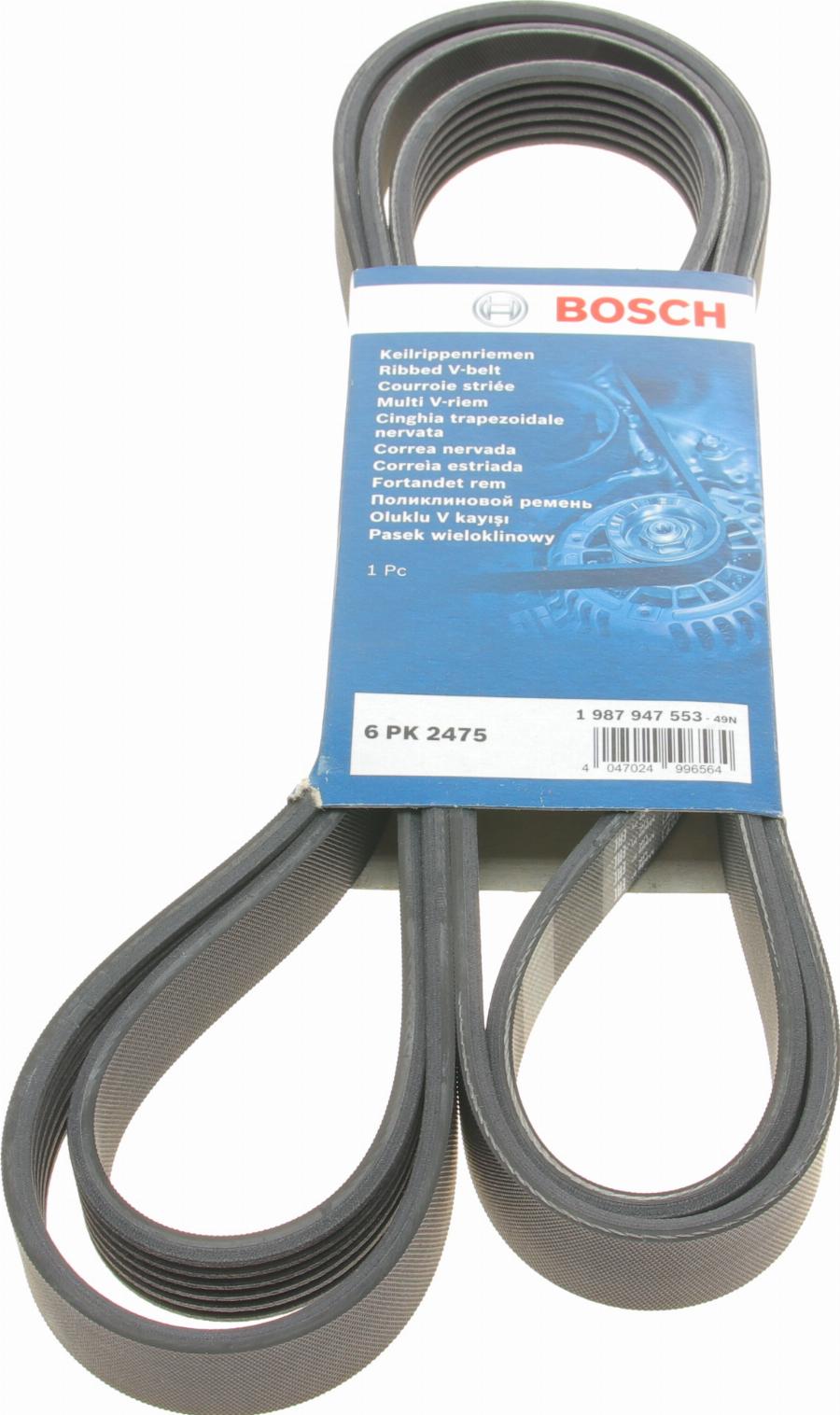 BOSCH 1 987 947 553 - V formos rumbuoti diržai autoreka.lt