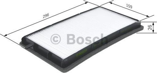 BOSCH 1 987 432 002 - Filtras, salono oras autoreka.lt