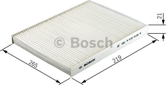 BOSCH 1 987 432 188 - Filtras, salono oras autoreka.lt