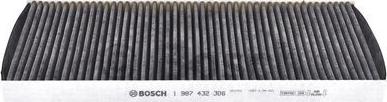 BOSCH 1 987 432 306 - Filtras, salono oras autoreka.lt