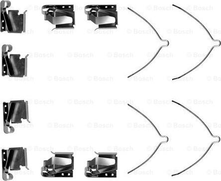 BOSCH 1 987 474 279 - Priedų komplektas, diskinių stabdžių trinkelės autoreka.lt
