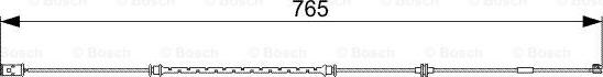 BOSCH 1 987 473 018 - Įspėjimo kontaktas, stabdžių trinkelių susidėvėjimas autoreka.lt