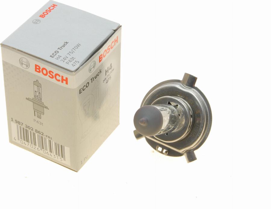 BOSCH 1 987 302 862 - Lemputė, prožektorius autoreka.lt