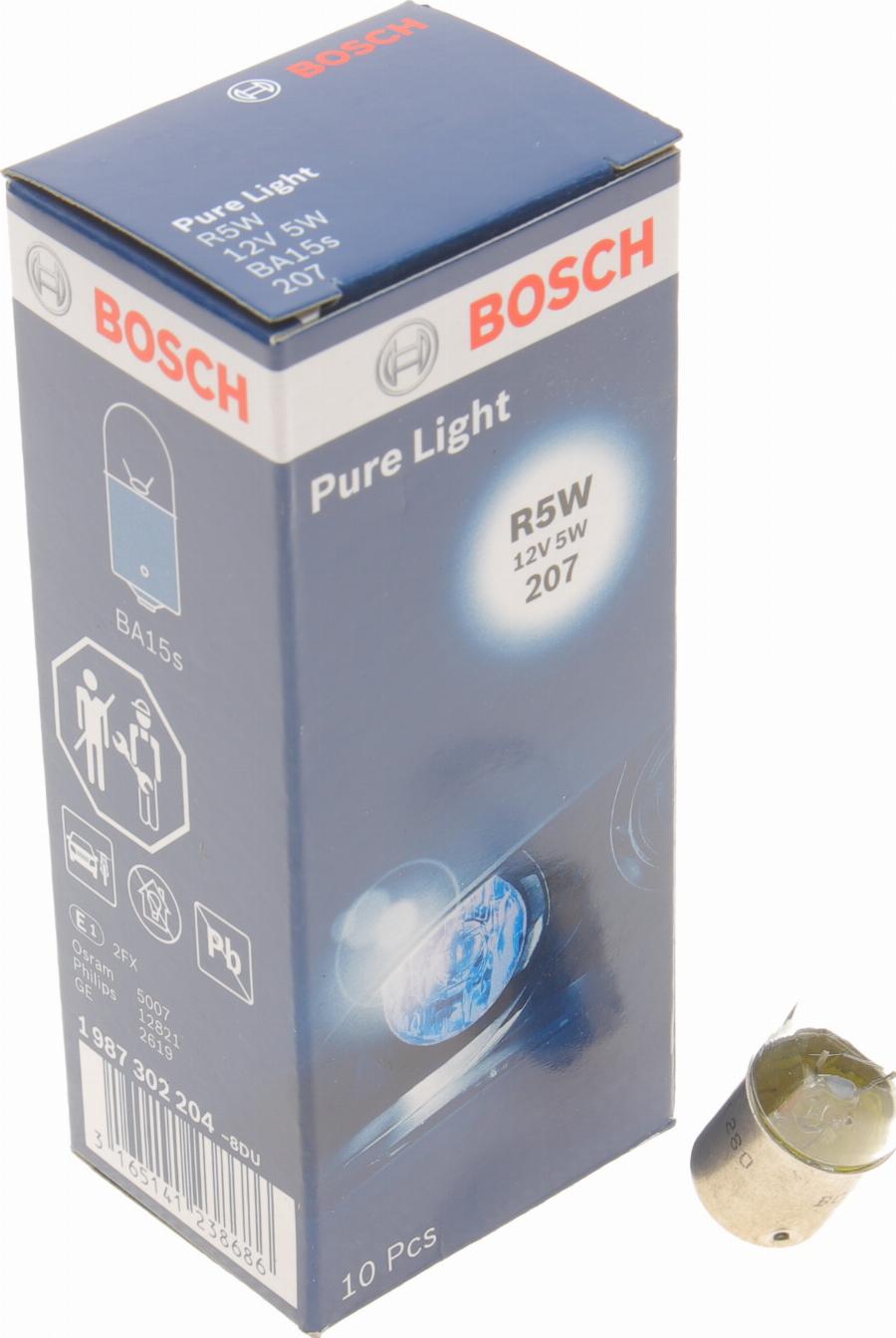 BOSCH 1 987 302 204 - Lemputė, indikatorius autoreka.lt