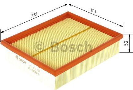 BOSCH 1 457 433 289 - Oro filtras autoreka.lt