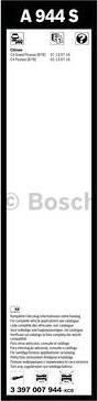 BOSCH 3 397 007 944 - Valytuvo gumelė autoreka.lt